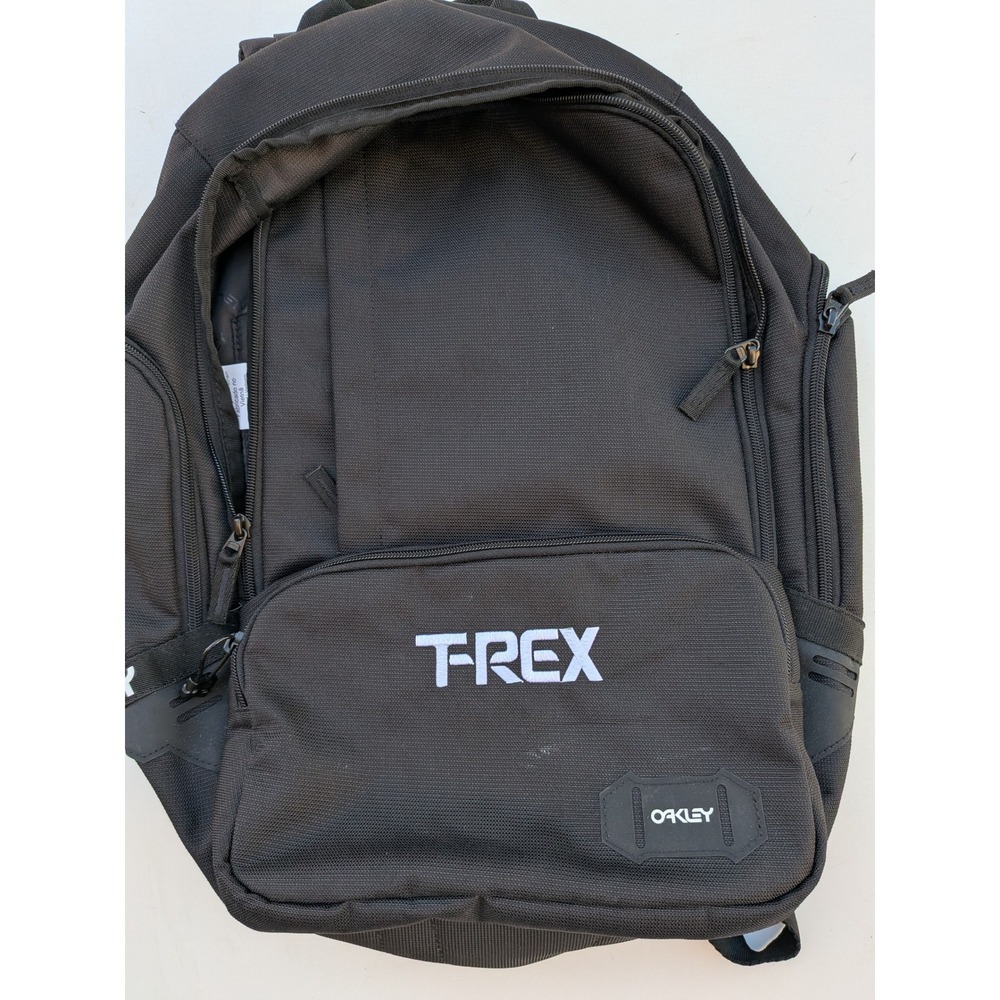 Oakley TREX Backpack Black Adjustable Straps Padded Back Laptop Compartment